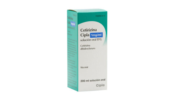 CETIRIZINA 1MG/ML SOL ORAL 150ML