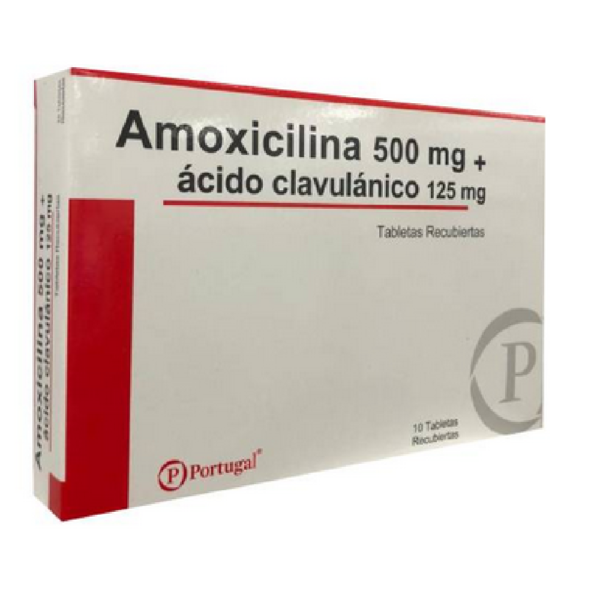 CLAVAMOX AMOXICILINA+ ACIDO CLAVULANICO 500+125MG