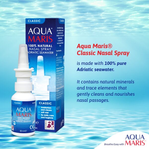 AQUA MARIS AGUA DO MAR ISOTONICA PURIFICADA 30ML