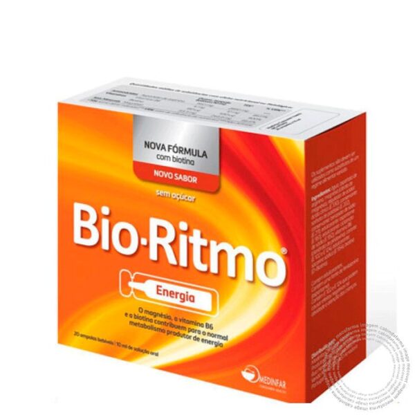 BIO-RITMO-MULTIVITAMINA 20 AMPOLAS BEBÍVEIS